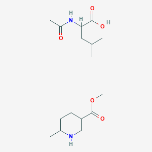 (3S,6R)-Methyl 6-methylpiperidine-3-carboxylate(S)-2-acetamido-4-methylpentanoate图片