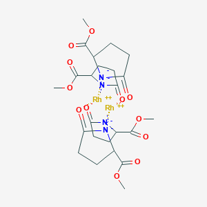 四(2-吡咯烷酮-5(R)-羧酸甲酯)二铑(II),乙腈/2-丙醇络合物图片