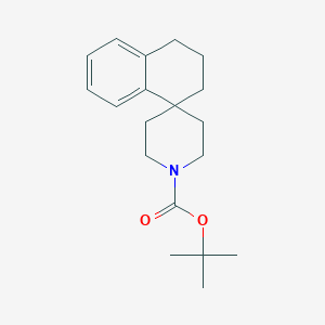 tert-Butyl 3,4-dihydro-2H-spiro[naphthalene-1,4'-piperidine]-1'-carboxylateͼƬ