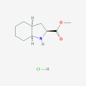 Methyl(2S,3aS,7aS)-octahydro-1H-indole-2-carboxylate hydrochlorideͼƬ