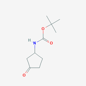 tert-butylN-(3-oxocyclopentyl)carbamateͼƬ