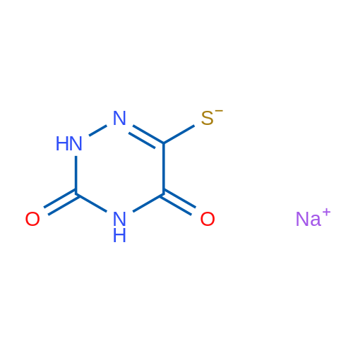 sodium(3,5-dioxo-2,3,4,5-tetrahydro-1,2,4-triazin-6-yl)sulfanideͼƬ