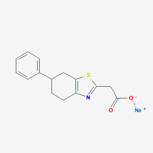 sodium 2-(6-phenyl-4,5,6,7-tetrahydro-1,3-benzothiazol-2-yl)acetateͼƬ