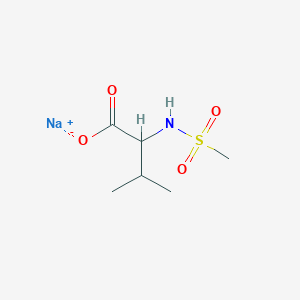 sodium 2-methanesulfonamido-3-methylbutanoateͼƬ