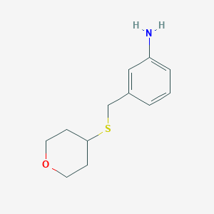 3-[(oxan-4-ylsulfanyl)methyl]anilineͼƬ