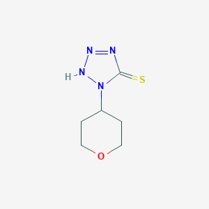 1-(Oxan-4-yl)-1H-1,2,3,4-tetrazole-5-thiolͼƬ