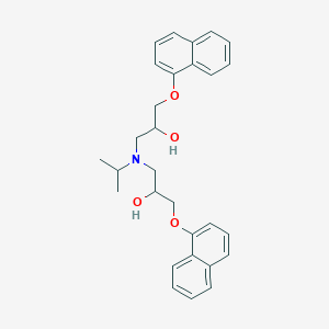 1,1'-[(1-Methylethyl)imino]bis[3-(1-naphthalenyloxy)-2-propanolͼƬ