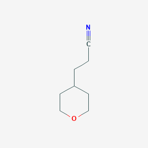 3-(Oxan-4-yl)propanenitrileͼƬ