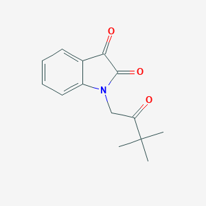 1-(3,3-Dimethyl-2-oxobutyl)-1H-indole-2,3-dioneͼƬ