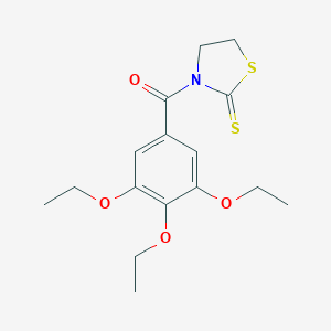 3-(3,4,5-triethoxybenzoyl)-1,3-thiazolidine-2-thioneͼƬ