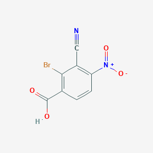 2-Bromo-3-cyano-4-nitrobenzoic acid图片