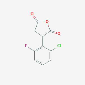 3-(2-Chloro-6-fluorophenyl)oxolane-2,5-dioneͼƬ