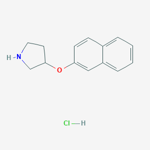 2-Naphthyl 3-pyrrolidinyl ether hydrochlorideͼƬ