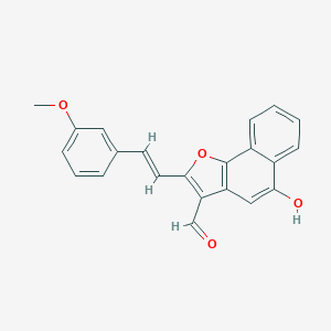 hydroxymethoxystyrylnaphthobfurancarbaldehydeͼƬ