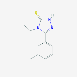 4-ethyl-5-(3-methylphenyl)-4H-1,2,4-triazole-3-thiolͼƬ