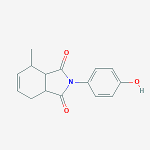 2-(4-hydroxyphenyl)-4-methyl-2,3,3a,4,7,7a-hexahydro-1H-isoindole-1,3-dione图片