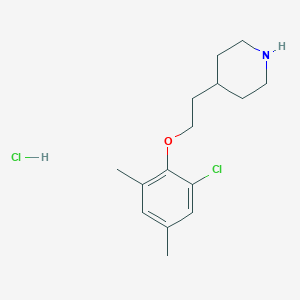 4-[2-(2-Chloro-4,6-dimethylphenoxy)ethyl]-piperidine hydrochlorideͼƬ