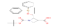 1-tert-butoxycarbonyl-2-[[tert-butyl(diphenyl)silyl]oxymethyl]azetidine-3-carboxylicacidͼƬ