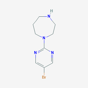 1-(5-Bromopyrimidin-2-yl)[1,4]diazepane图片