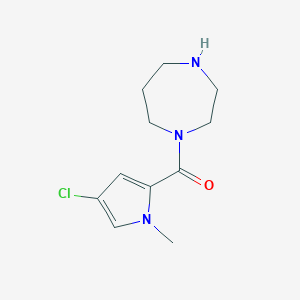 1-(4-Chloro-1-methyl-1H-pyrrole-2-carbonyl)-1,4-diazepaneͼƬ