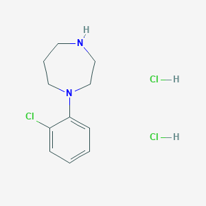 1-(2-Chlorophenyl)-1,4-diazepane dihydrochlorideͼƬ