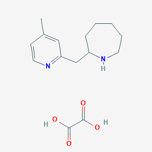 2-[(4-Methyl-2-pyridinyl)methyl]azepane OxalateͼƬ