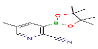 5-methyl-3-(tetramethyl-1,3,2-dioxaborolan-2-yl)pyridine-2-carbonitrileͼƬ