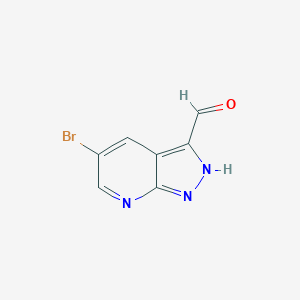 5-bromo-1H-pyrazolo[3,4-b]pyridine-3-carbaldehydeͼƬ