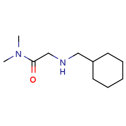 2-[(cyclohexylmethyl)amino]-N,N-dimethylacetamideͼƬ