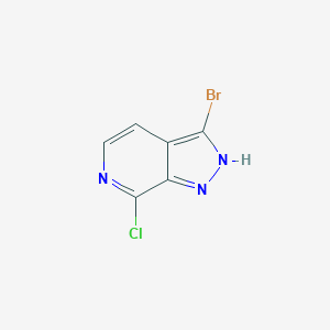 3-bromo-7-chloro-1h-pyrazolo[3,4-c]pyridineͼƬ