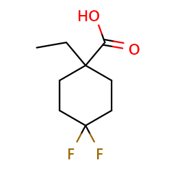 1-ethyl-4,4-difluorocyclohexane-1-carboxylicacidͼƬ