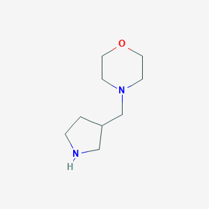 4-(pyrrolidin-3-ylmethyl)morpholineͼƬ