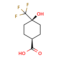 rel-(1s,4s)-4-hydroxy-4-(trifluoromethyl)cyclohexane-1-carboxylicacidͼƬ