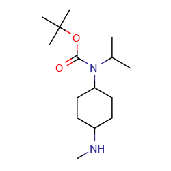 tert-butylN-[4-(methylamino)cyclohexyl]-N-(propan-2-yl)carbamateͼƬ