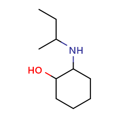 2-[(butan-2-yl)amino]cyclohexan-1-ol图片