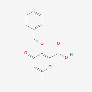 3-(benzyloxy)-6-methyl-4-oxo-4H-pyran-2-carboxylicacidͼƬ