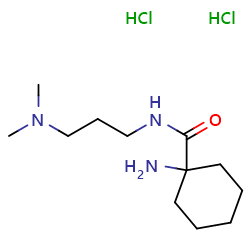 1-amino-N-[3-(dimethylamino)propyl]cyclohexane-1-carboxamidedihydrochlorideͼƬ