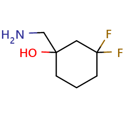 1-(aminomethyl)-3,3-difluorocyclohexan-1-olͼƬ