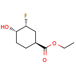 ethyl(1S,3R,4S)-rel-3-fluoro-4-hydroxycyclohexane-1-carboxylateͼƬ