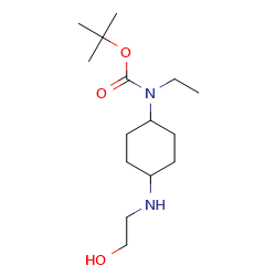 tert-butylN-ethyl-N-{4-[(2-hydroxyethyl)amino]cyclohexyl}carbamateͼƬ