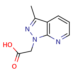 2-{3-methyl-1H-pyrazolo[3,4-b]pyridin-1-yl}aceticacidͼƬ