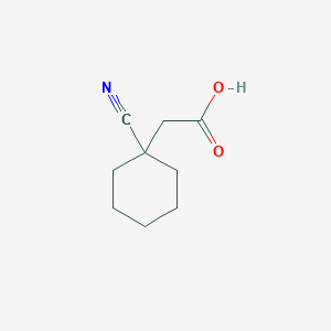 2-(1-cyanocyclohexyl)aceticacid图片