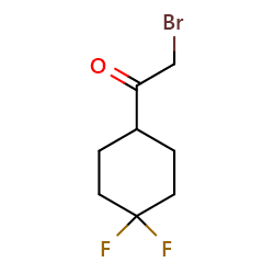 2-bromo-1-(4,4-difluorocyclohexyl)-ethanone图片