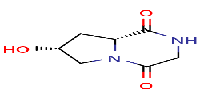 (7R,8aR)-7-hydroxy-octahydropyrrolo[1,2-a]piperazine-1,4-dione图片