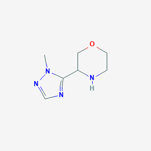 3-(1-methyl-1H-1,2,4-triazol-5-yl)morpholineͼƬ