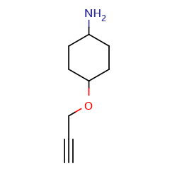 4-(prop-2-yn-1-yloxy)cyclohexan-1-amineͼƬ