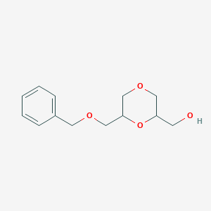 6-[(Phenylmethoxy)methyl]-1,4-dioxane-2-methanol图片