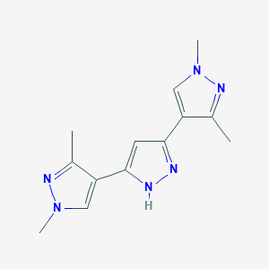 1,1'',3,3''-tetramethyl-1H,1'H,1''H-4,3':5',4''-terpyrazoleͼƬ