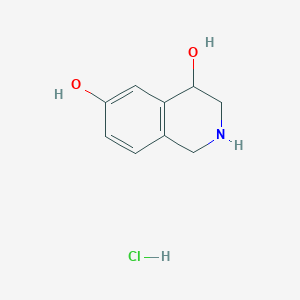 1,2,3,4-Tetrahydro-4,6-isoquinolinediol HydrochlorideͼƬ