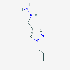 4-(Hydrazinylmethyl)-1-propyl-1H-pyrazoleͼƬ